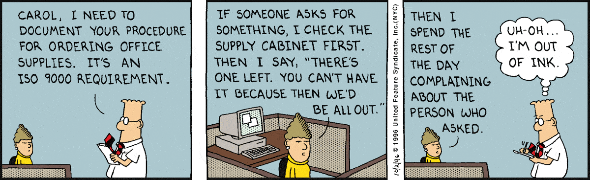 Dilbert Cartoon